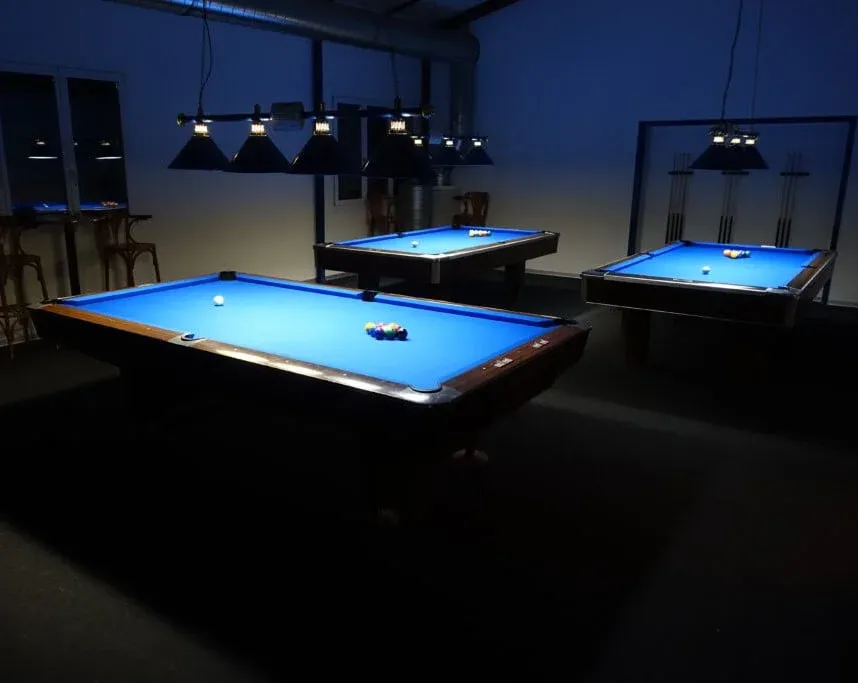 Billardtisch Nahaufnahme